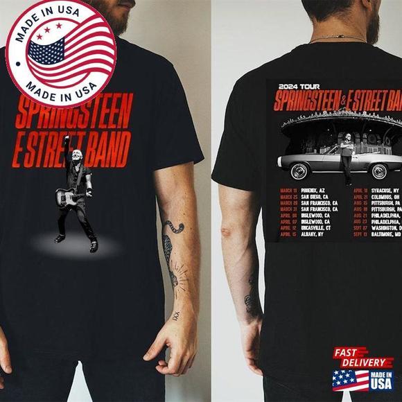 Other - Bruce Springsteen And E Street  Tour Shirt Fan Gift Classic  2 Sided